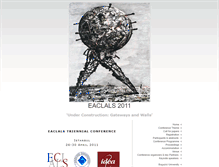 Tablet Screenshot of eaclals2011.boun.edu.tr
