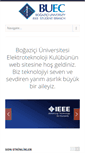 Mobile Screenshot of buec.boun.edu.tr