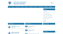 Desktop Screenshot of chem.boun.edu.tr