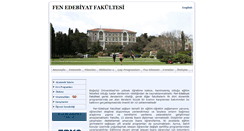 Desktop Screenshot of fef.boun.edu.tr