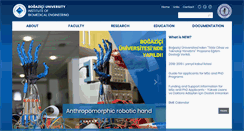Desktop Screenshot of bme.boun.edu.tr