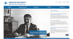 Desktop Screenshot of ce.boun.edu.tr
