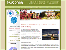 Tablet Screenshot of pms2008.boun.edu.tr