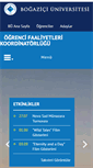 Mobile Screenshot of ogrencifaaliyetleri.boun.edu.tr