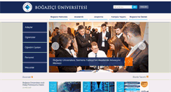 Desktop Screenshot of boun.edu.tr