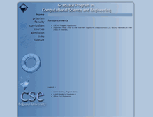Tablet Screenshot of cse.boun.edu.tr