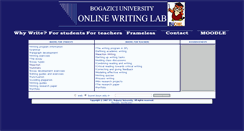 Desktop Screenshot of buowl.boun.edu.tr