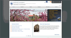 Desktop Screenshot of isletme.boun.edu.tr