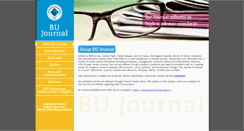 Desktop Screenshot of bujournal.boun.edu.tr