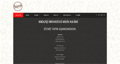 Desktop Screenshot of bumk.boun.edu.tr