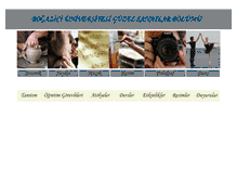 Tablet Screenshot of finearts.boun.edu.tr