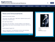 Tablet Screenshot of pols.boun.edu.tr