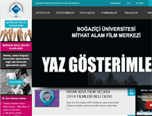 Tablet Screenshot of mafm.boun.edu.tr