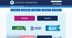 Desktop Screenshot of kurumsaliletisim.boun.edu.tr
