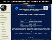 Tablet Screenshot of ihy2007.boun.edu.tr