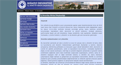 Desktop Screenshot of icdenetim.boun.edu.tr